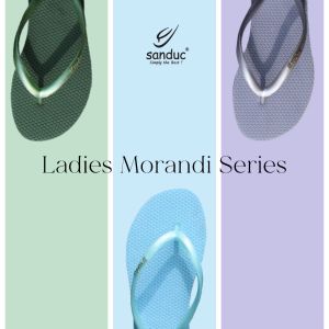 "NEW LAUNCHING" Morandi Series - Sanduc Getah SR Selipar Perempuan - 3 Warna