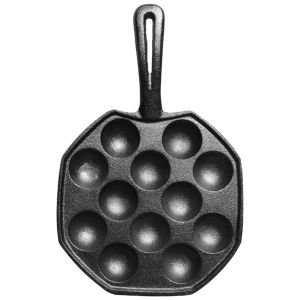 【HCS】12 Holes Takoyaki Grill Pan Plate Non Stick Home Cooking Baking Forms Mold Tray Octopus Ball Baking Tray Kitchen Gadgets