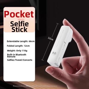 Jipingfan | Portable 360-Rotation Bluetooth Selfie Stick