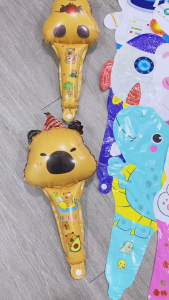 Balon Foil Pentungan Karakter: Dekorasi Ulang Tahun yang Menarik