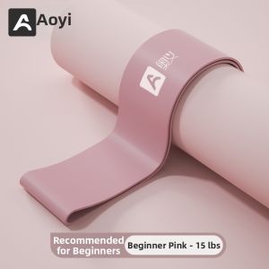 AOYI |Aoyi Yoga Resistance Bands for Men and Women: Shoulder-Opening Workouts Butt-Lifting Exercises Stretching and Resistance Training