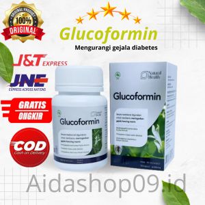 Glucoformin Asli Original Obat Diabetes Herbal Kencing Manis Gula Darah Tinggi