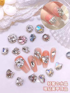 Ultra-Shiny Nail Diamond Heart Shaped Rhinestone Nail Art Decorations Miss Gooey Brand Beauty Tools for Any Skin Type