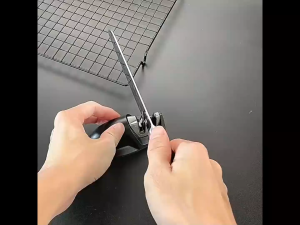 ที่ลับมีดขนาดเล็ก ที่ลับมีดพกพา แบบหยาบ และแบบละเอียด พกพาง่าย น้ำหนักเบา