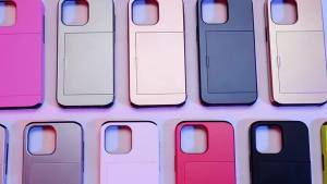 szhaiyu | Heavy Duty Phone Case for IPhone 18 17 16 Plus 15 Pro 15 14 13 12 11 Pro Max Wallet Card Holder Slide Hard PC Protective Cover