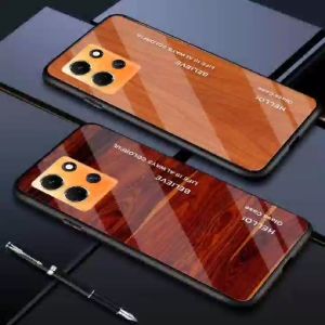 Softcase Glass Kaca Realme C33 C51 C53 C55 C11 C12 C15 C25 C25S C20 C21 C21Y (N180)