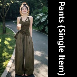 Ge·an·fei | Summer Outfit Ready Set 2-Piece Tank Top and Wide Leg Pants