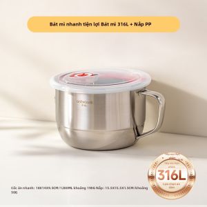 Onlycook | Hộp Cơm Inox 316L Đa Tầng Cho Nhân Viên Văn Phòng