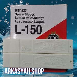 (2 TUBE) ISI CUTTER KENKO L 150 (CUTTER KERTAS CUTTER SERBAGUNA)