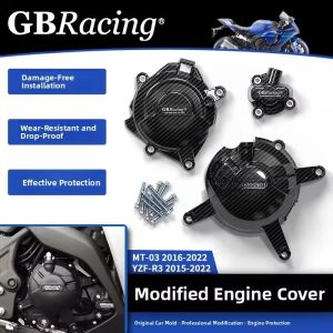 New YZF-R3 Motorcycles Engine Cover Protection Case For Case  For R3 MT-03 Engine Covers 2015-2020 2021 2022 2023 2024 2025 2026