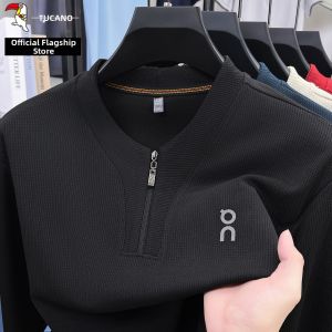 TUCANO | Loose Collar Half-zip Spring Mens Shirt
