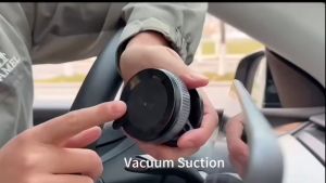 360° Rotation Vacuum Strong Magnetic Adsorption Car Phone Holder Foldable Magnetic Phone Holder for MagSafe Universal