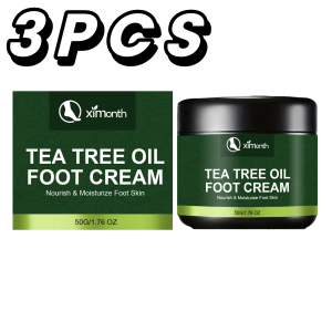 Tea Tree Oil Foot Cream for Heel Dry Skin Care Exfoliate Dead Skin Soften Hydrate Moisturize Smooth Rough Skin Foot Care Lotion