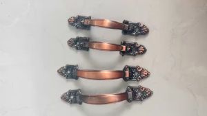 Tay co đồng tay co lào tay nắm tủ tay cầm tay nắm tủ cửa kiểu giả cổ cao cấp ( kèm vít )