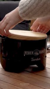 FEUERHAND - TABLE TOP GRILL TAMBER FROM GERMANY COMPACT BBQ GRILL NON-STICK FOR PICNIC OUTDOOR CAMPING