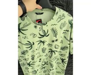KAOS OVERSIZE PRIA/WANITA/SPOON/MOTIF COCONUT TREE