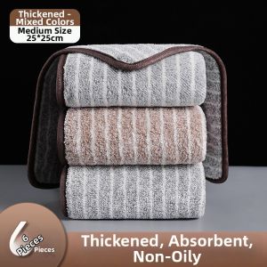 MANJIELI | Oil-Resistant Water-Absorbent Superfine Microfiber Cleaning Cloth
