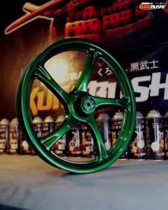 Sơn SAMURAI KUROBUSHI X922 màu xanh lá kim loại X