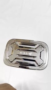 Ốp nắp xăng xe Honda CRV đời cuối 2024 - 2025 Mẫu nhựa ABS Mạ Crom Cao Cấp