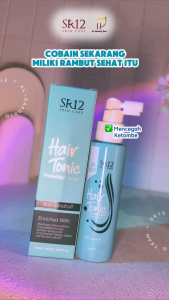 SR12 Hair Tonic | Penumbuh Rambut Cepat | Penguat Akar Rambut | Anti Rontok & Ketombe