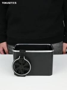 LANLIANGMAIRUICHI | Car Storage Box with Cup Holder and Tissue Box