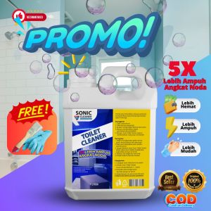 [PALING LARISSS] SONIC TOILET CLEANER Cairan ajaib Cleaner/pembersih kamar kecil / kamar mandi toilet lantai. ampuh bersihkan noda membandel