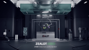 ZEALOT ZE21 250W Portable Bluetooth Speaker | High Power Outdoor Speaker | Long Battery Life | TWS Stereo Pairing | Waterproof Party Speaker