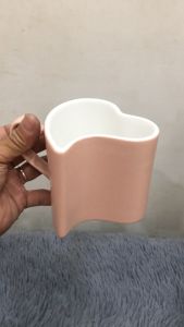 LY NƯỚC TRÁI TIM 400 ml GỐM SỨ VIỆT HÀNG VIỆT NAM CHẤT LƯỢNG CAO