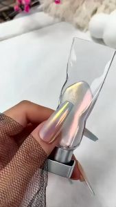 Tuýp kem tráng gương liquid chrome tráng gương nail