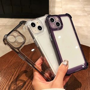 Mobile Phone Protection: Four-Corner Airbag & Acrylic Soft Case