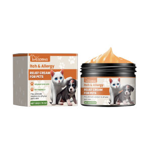 Yegbong Pet Anti-itch Cream Dog Rash Coat Relief Cream Cat Soother Healing Lotion Puppy Itch balm Kitten Skin Moisturizer Pet Supplies Itch Pets Balm anti-itching relief cream dog Rash Coat Relief Cream cat Soother Healing moisturizing Lotion pet supplies