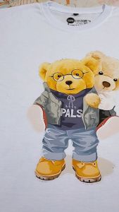 KAOS DISTRO WANITA LENGAN PANJANG BAHAN COTTON COMBED 24s BASIC T-SHIRT / BEST PALS