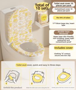 Youngtime | Travel Portable Pregnancy Disposable Toilet Seat Cover