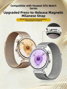 YOURSTAR | Luxury Sport Magnetic Press Metal Watch Strap