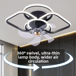 Chigo | Swinging Ceiling Fan Lamp for Bedroom and Study Room Nodic Modern Thin Design