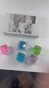 【D】3D Ocean Series Calm Squishy Toy for Adults Anxiety Stress Soothing Experience