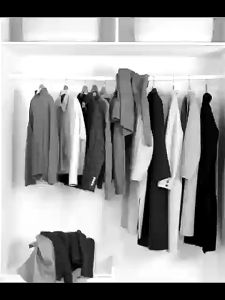 YOUJ 5 Packs Of PEVA Transparent Clothes Protective Cover Clothes Cover Clothes Storage Bag Clothes Cover Clothes Dust Cover