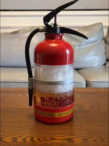 2L Beer Container Beer Tower Beverage Drink Dispenser Container Tabletop Restaurant Fire Extinguisher Shape Liquor