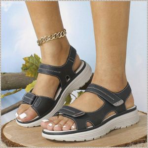 รองเท้าแตะปากปลาขนาดใหญ่เหมาะกับรูปทรงเท้าจํานวนมากรองเท้าแตะผู้หญิงที่ทนต่อการสึกหรอและกันลื่น