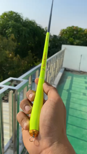 Joran Tegek Yellowfish Carbon Material Spek Lentur Ruas Pendek Bahan Carbon Warna Kuning Cerah