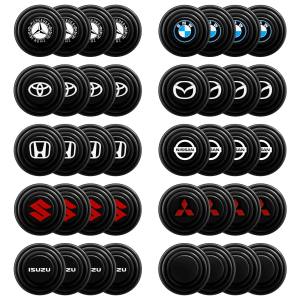 4 ครั้ง ลูกยางกันกระแทก ประตูรถกันกระแทก สติ๊กเกอร์กันประแทก ตะแกรงกันกระแทก ปะเก็นดูดซับแรงกระแทก ยกเลิกสำหรับ Toyota Honda Isuzu Suzuki Nissan Mitsubishi Mazda BMW Benz