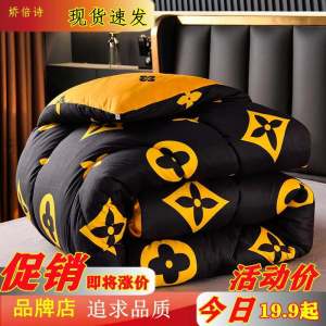 Thickened Winter Spring Autumn Summer Universal Single Person Quilt Student Dormitory Air Conditioner Comforter Core Warmth