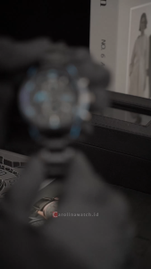 Jam Tangan Pria Alexandre Christie Chronograph AC 6647 MCBIPBALB Black Dial Black Stainless Steel Strap