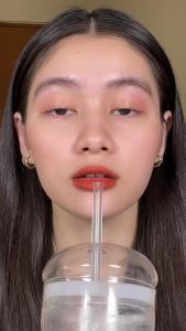 O.TWO.O 2pcs/set Lip Tint Waterproof Original Liquid Lipstick Soft Matte Super Stay Lightweight Matte Highly Pigmented Lock-Color Lip Glaze Set Lips Makeup