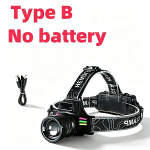 99000000LM Super Bright LED Headlamp 6000M Long Shot IR Sensor Rechargeable Headlight for Outdoor Fishing Camping Hiking Working