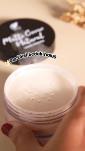 SR12 Matte Cover Natural Loose Powder 15gr Bedak Tabur Glowing Awet Tahan Lama Waterproof Menutupi Bekas Jerawat & Flek Hitam