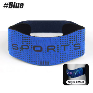 1PCS Silicone Patellar Tendon Strap with Reflective Strip Adjustable Patella Knee Support Brace for Basketball Running Hiking