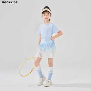 Moonkids | Quick Drying Short Sleeve Skirted Sportswear for Girls