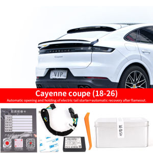 For Porsche Cayenne coupe Taycan Panamera Rear Wing Opening Module At Low Speed Starting the car Can Be Opened Remove limitation