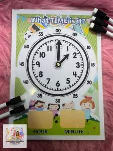 Busy Book My Clock (What Time is it?) for Kids